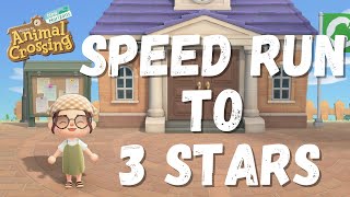 FASTEST Way To Unlock Terraforming  3 Star Rating Guide  Animal Crossing New Horizons [upl. by Rebhun]