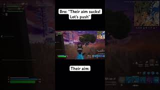 “Their aim is descant”💀 fortnite fortnitememes cheating [upl. by Linzy577]