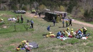 MASS CASUALTY TRIAGE EXERCISE IN JAMESTOWN [upl. by Annaesor629]