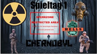 Airsoft OP Tschernobyl Spieltag 1 Die MP ist vor Ort [upl. by Aerdna259]