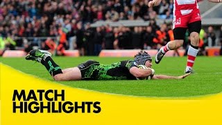 Exeter Chiefs v Gloucester  LV Cup 201415 [upl. by Morganstein]