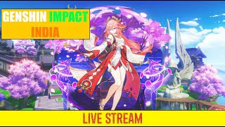 Genshin Impact Live AR 45  1440 60fps Walkthrough Gameplay  ZoneAj Gaming [upl. by Lochner762]