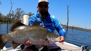 Fishing Lake Monduran October 2023  My First Barra [upl. by Carmelle347]