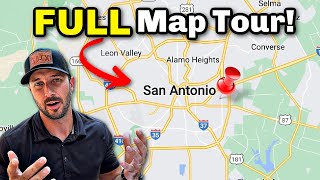 Where to Live in San Antonio EVERY Area Explained [upl. by Buller]