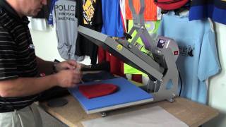 Producing heat press transfers with a solvent printer cutter [upl. by Pesvoh]