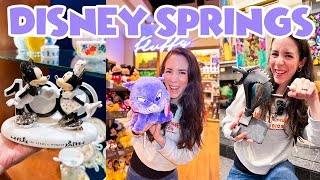 DISNEY SPRINGS New Merch Search October 2023  Walt Disney World Shopping [upl. by Aserej]