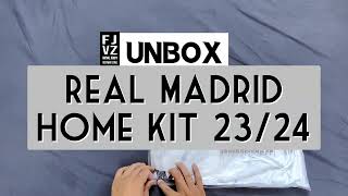 Unboxing Real Madrid home kits 202425 [upl. by Kelton969]