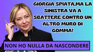 Meloni inchioda la sinistraSui dossierquotMagistratura dia rispostequotMa tutto tace quaando e destra [upl. by Angele]