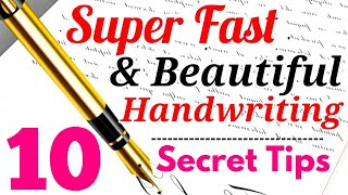 HOW TO IMPROVE YOUR HANDWRITING FAST  10 Best Tips for Beautiful Handwriting  With simple tricks [upl. by Rennob]