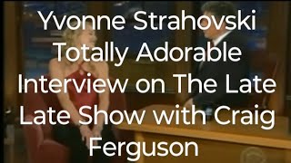 Yvonne Strahovski is totally Adorable in early Interview on The Late Late Show with Craig Ferguson [upl. by Budworth]