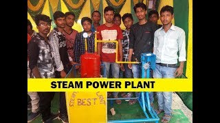 Steam Power Plant Mechanical Engineering Project For Diploma and Degree [upl. by Demy]