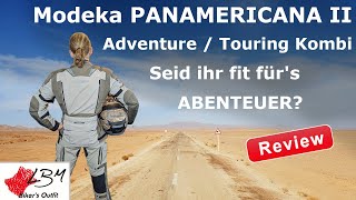 Modeka Panamericana 2 im Test  Adventure Kombi für Globetrotter [upl. by Lethia]