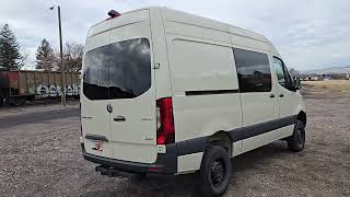 2024 Sprinter Crew 144 High Roof AWD Stock Loaded 20 MPG [upl. by Acinorev467]