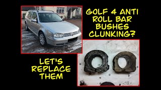 Golf 4 Anti Roll Bar Bush replacement [upl. by Venu]