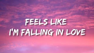 Coldplay Feels like Im falling in Love  Lyrics [upl. by Delfeena]