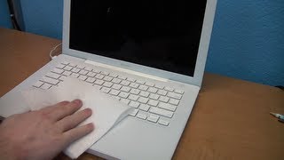 How to Clean your iBook or MacBook Laptop [upl. by Carce941]