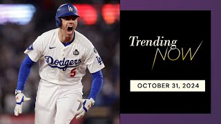 Dodgers deliver TrickorTreat triumph with World Series victory [upl. by Hammerskjold]