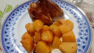 Frango no forno [upl. by Nahgeem]