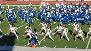 Westlake High School Marching Band FieldHalftime Show 2023 Fulton County Band Exhibition [upl. by Yrrat]