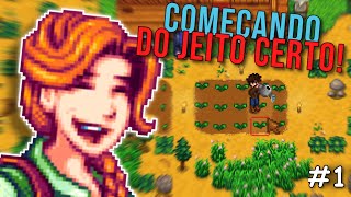 🐎 DESISTI DA VIDA MODERNA E FUI MORAR NA ROÇA  Stardew Valley 01 [upl. by Bui]