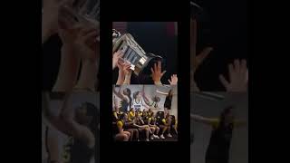 🤣CAITLIN CLARK reacting to her part in IOWA’s wbb intro video [upl. by Petromilli361]