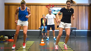 MUST DO Alizé Cornet TennisTraining for 2024 [upl. by Direj]