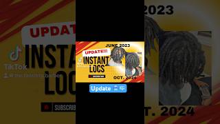 Instant Loc Update  growthtwistslocjourneystarterlocsinstantlocsdreadsshortdreadslocstyles [upl. by Davilman]