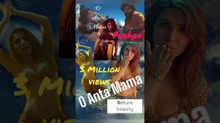 oo Antava Mawa  o Anta Mama  pushpa songs  allu arjun Samantha  viral short [upl. by Acir]