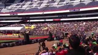 Homenaje a Chespirito en el Estadio azteca8 30Noviembre2014 [upl. by Dahsraf]