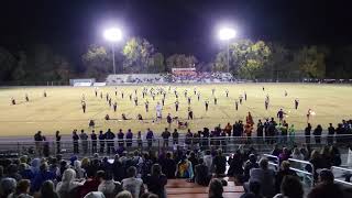 Emory amp Henry Marching Band halftime show exhibition at the Chilhowie Band Competition 10242024 [upl. by Aynekal]