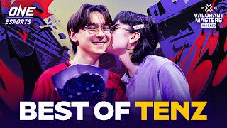 🌟 Best of Tenzs HIGHLIGHTS from VCT Masters Madrid🌟 [upl. by Coonan]