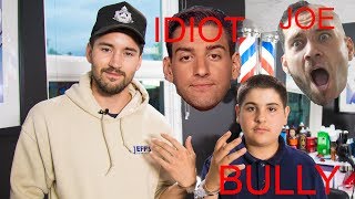 GIVING CONTROVERSIAL YOUTUBERS HAIRCUTS  Jeffs Barbershop [upl. by Yttig]