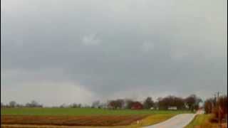 EF2 Tornado 111713 Coal City Diamond Wilmington IL RAW VIDEO [upl. by Ahtar]