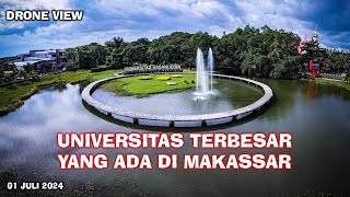 FOOTAGE DRONE UNIVERSITAS HASANUDDIN UNHAS MAKASSAR 0172024 SULAWESI SELATAN [upl. by Heurlin]