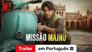 Missão Majnu legendado  Trailer em Português  Netflix [upl. by Einot983]