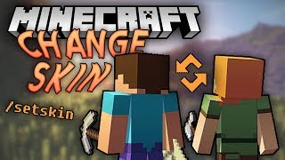 Minecraft Plugin Display Change Skin [upl. by Halstead]