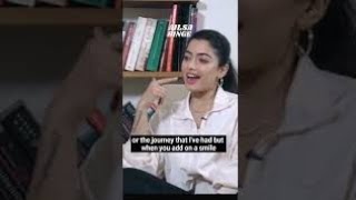 Pushpa Actress Rashmika Mandanna Emotional Interview About her Journey rashmikamandanna shorts [upl. by Anatsirhc]