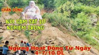 Biến Căng Núi Cấm Đóng Cửa Không Cho Lên Núi Do Sạt Lở Nghiêm Trọng Tuyến Đường Chính [upl. by Sahc119]