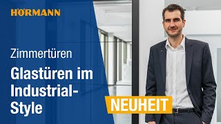 Glastüren im IndustrialStyle – Moderne Inneneinrichtung für lichtdurchflutete Wohnräume  Hörmann [upl. by Ahtanoj]