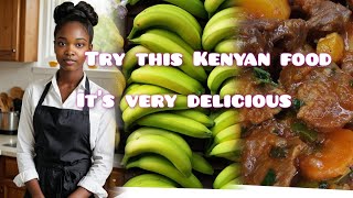 matoke recipe how to prepare matoke in Kenya [upl. by Milburr]