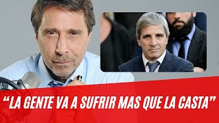 El análisis de Eduardo Feinmann tras el ajuste del Gobierno quotLa gente va a sufrir mas que la castaquot [upl. by Rubetta]