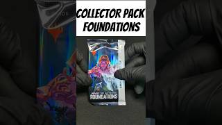 Collector Pack opening  MTG Foundations magicthegathering tcg mtg [upl. by Edrock]