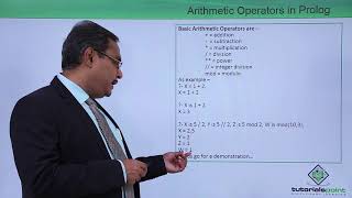 Prolog  Arithmetic Operators in Prolog [upl. by Reffotsirhc]