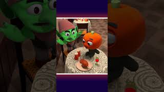 Un zombie marchait avec le gâteau 🎂🧟‍♂️shorts spooky halloween halloweensongs [upl. by Nicolas]