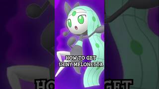 Showing how to get the SHINY event meloetta shorts shinypokemon event [upl. by Nylemaj]