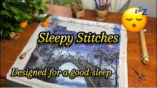 ASMR Sleep Relaxing Stitching No talking [upl. by Grosvenor]