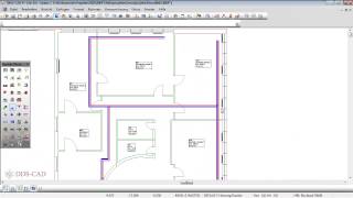 Heizungsrohrnetze konstruieren und anschließen in DDSCAD [upl. by Samled948]