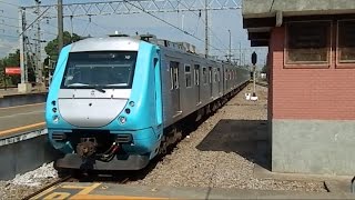 Supervia  Alstom série 4000 chegando em Deodoro [upl. by Schlesinger542]