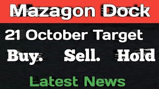 Mazagon Dock Share Analysis amp Next Target [upl. by Greenquist]