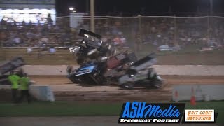 Speedway Crashes Ash Medias Chaos and Carnage Season 201819 [upl. by Melton]